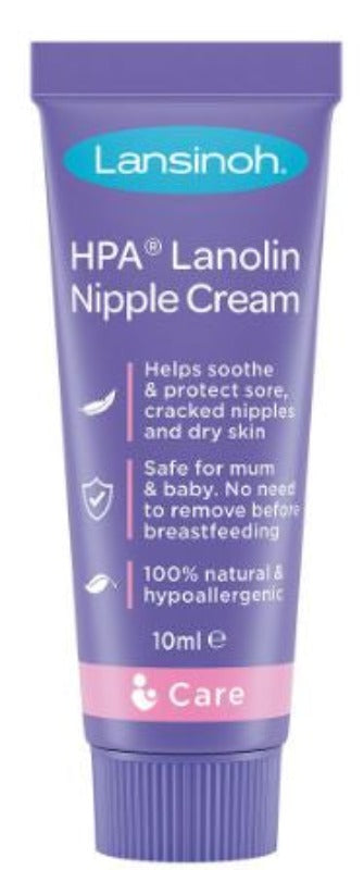 Lansinoh HPA Lanolin Cream 40ml and 24 Disposable Nursing Pads
